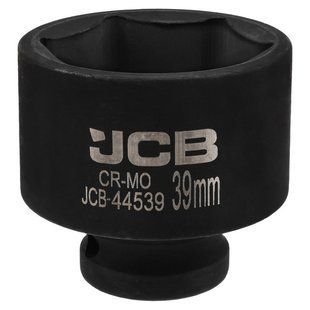 Гoлoвкa тopцeвa удapнa 1/2" 39 мм (6-гранна) JCB Tools JCB-44539 59466 фото