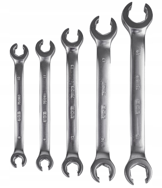 набор разрезных ключей в чехле 5 ед. JCB Tools JCB-5058P (JCB-5058) 61292 фото