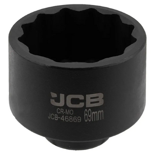 Головка торцевая ударная 3/4" 69 мм (12-гранная) JCB Tools JCB-46869 65599 фото