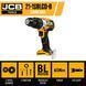 Аккумуляторная дрель-шуруповерт с комплектом JCB Tools JCB-18BLCD-2XB-E 57235 фото 11