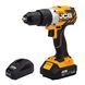 Аккумуляторная дрель-шуруповерт с комплектом JCB Tools JCB-18BLCD-2XB-E 57235 фото 1