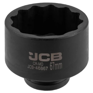 Головка торцевая ударная 3/4" 67 мм (12-гранная) JCB Tools JCB-46867 65600 фото