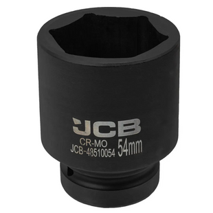 Головка ударная глубокая 1" 54 мм (6-гранная) JCB Tools JCB-48510054 60636 фото