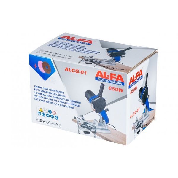 Заточка ланцюгів ALFA ALCG-01 650 Вт. ALCG-01 фото