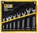 набор рожковых ключей в чехле 8 ед. (8-24 мм) JCB Tools JCB-5084P 61294 фото 1