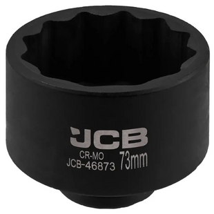 Головка торцевая ударная 3/4" 73 мм (12-гранная) JCB Tools JCB-46873 65602 фото