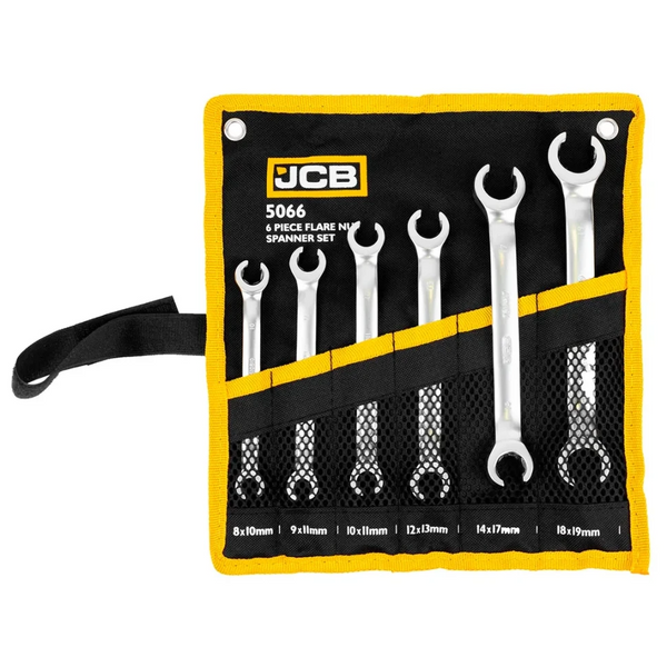 набор разрезных ключей в чехле 6 ед. JCB Tools JCB-5066 61296 фото