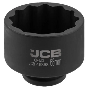 Головка торцевая ударная 3/4" 68 мм (12-гранная) JCB Tools JCB-46868 65605 фото