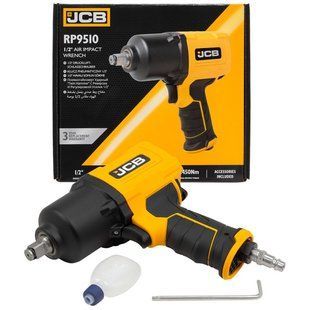 Гайковерт пневматичний 1/2" 1450 Нм JCB Tools JCB-RP9510 58327 фото