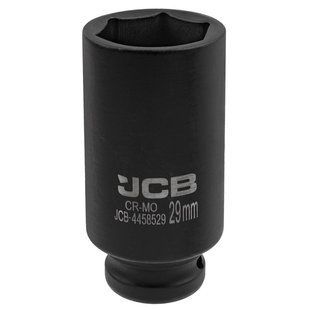 Головка торцевая ударная глубокая 1/2" 29 мм (6-гранная) JCB Tools JCB-4458529 59489 фото