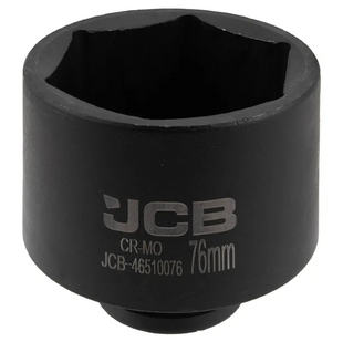 Головка торцевая ударная глубокая 3/4" 76 мм (6-гранная) JCB Tools JCB-46510076 65595 фото