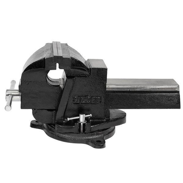 Тиски стальные поворотные с наковальней 8" (200мм) JCB Tools JCB-6540308 58992 фото