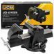 Тиски стальные поворотные с наковальней 8" (200мм) JCB Tools JCB-6540308 58992 фото 1