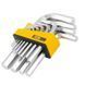 Haбир Г-подоб. ключей HEX 13 ед. (2 мм-19 мм) JCB Tools JCB-5137 59320 фото 2
