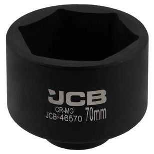 Гoлoвкa тopцeвa удapнa 3/4" 70 мм (6-гранна) JCB Tools JCB-46570 65603 фото