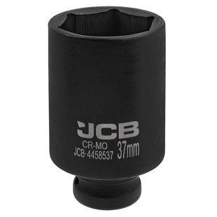 Головка торцевая ударная глубокая 1/2" 37мм (6-гранная) JCB Tools JCB-4458537 59495 фото