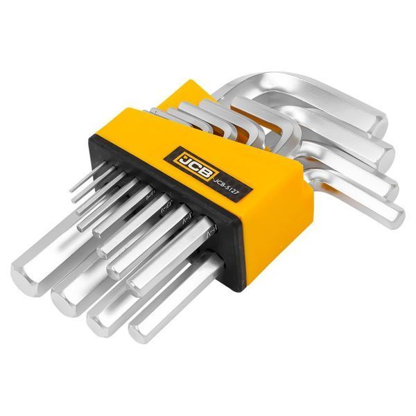 Haбир Г-подоб. ключей HEX 12 ед. (1,5-14 мм) JCB Tools JCB-5127 59319 фото