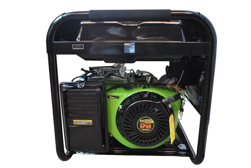 Генератор бензиновий Procraft GP60 5,5 кВт AVR 389 см&sup3; 220в GP60 фото