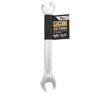Ключ рожковий 8х10 мм JCB Tools JCB-7540810 58272 фото