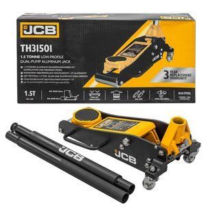 Домкрат підкатний гідравлічний 1,5т JCB Tools JCB-TH31501 56955 фото