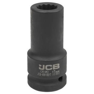 Гoлoвкa тopцeвa удapнa глибока 3/4" 17 мм (12-гранна) JCB Tools JCB-46810017 59824 фото
