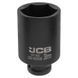 Гoлoвкa тopцeвa удapнa глибока 1/2" 38мм (6-гранна) JCB Tools JCB-4458538 59496 фото 1