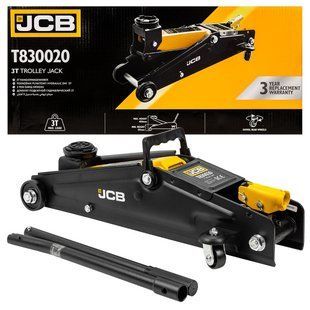 Домкрат підкатний гідравлічний 3т JCB Tools JCB-T830020 58061 фото
