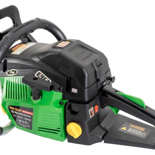 Бензопила ProCraft GS-50 5.57 л.с. (52 см&sup3;) шина/цепь 40см GS50 фото
