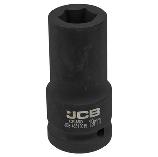 Головка торцевая ударная глубокая 3/4" 19 мм (6-гранная) JCB Tools JCB-46510019 59801 фото