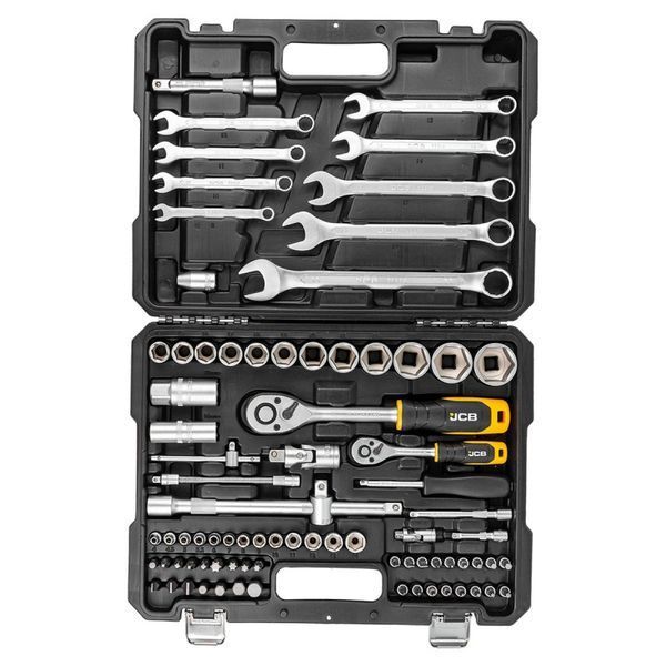 набор инструментов 82 ед. 1/4", 1/2" (6гр.) JCB Tools JCB-4821-5 56913 фото