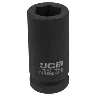 Головка торцевая ударная глубокая 3/4" 23 мм (6-гранная) JCB Tools JCB-46510023 59803 фото
