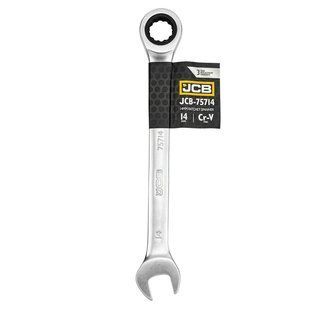 Ключ гаечный с трещоточкой 14 мм JCB Tools JCB-75714 58152 фото