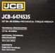 Динамометричний ключ 1/2" (40-220 Нм) JCB Tools JCB-6474535 58601 фото 4