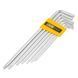 Набор Г-подоб. ключей экстра длинных с отверстием TORX 7 ед. (T10H-T40H) JCB Tools JCB-5071TXL 59737 фото 2