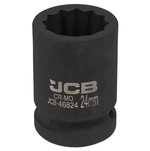 Головка торцевая ударная 3/4" 24 мм (12-гранная) JCB Tools JCB-46824 59846 фото