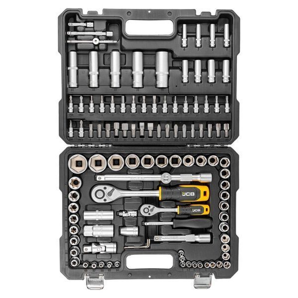 набор инструментов 108 ед. 1/4", 1/2" (6гр.) JCB Tools JCB-41082-5 56915 фото