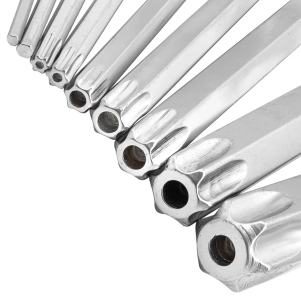 Haбир Г-подоб. ключей HEX/TORX 9 ед. JCB Tools JCB-5093TXL 60957 фото