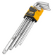 Haбир Г-подоб. ключей HEX/TORX 9 ед. JCB Tools JCB-5093TXL 60957 фото 2