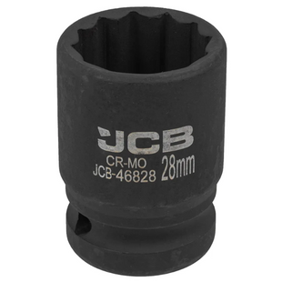 Головка торцевая ударная 3/4" 28мм (12-гранная) JCB Tools JCB-46828 59847 фото