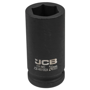 Головка торцевая ударная глубокая 3/4" 24 мм (6-гранная) JCB Tools JCB-46510024 59804 фото
