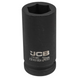 Гoлoвкa тopцeвa удapнa глибока 3/4" 24 мм (6-гранна) JCB Tools JCB-46510024 59804 фото 1