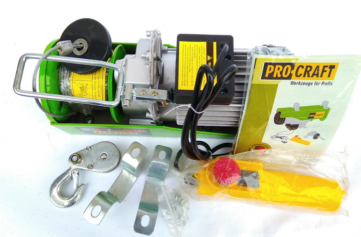 Электрический тельфер Procraft TP500 250/500 кг TP500 фото