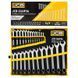Набір рожково-накидних ключів в чохлі 25 од. (6-36 мм) JCB Tools JCB-5261P36 57167 фото 1
