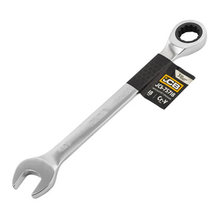 Ключ гаечный с трещоточкой 18 мм JCB Tools JCB-75718 58156 фото