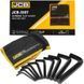 Haбир Г-подоб. ключей HEX 10 ед. (6-22 мм) в чехле JCB Tools JCB-5107 60960 фото 1