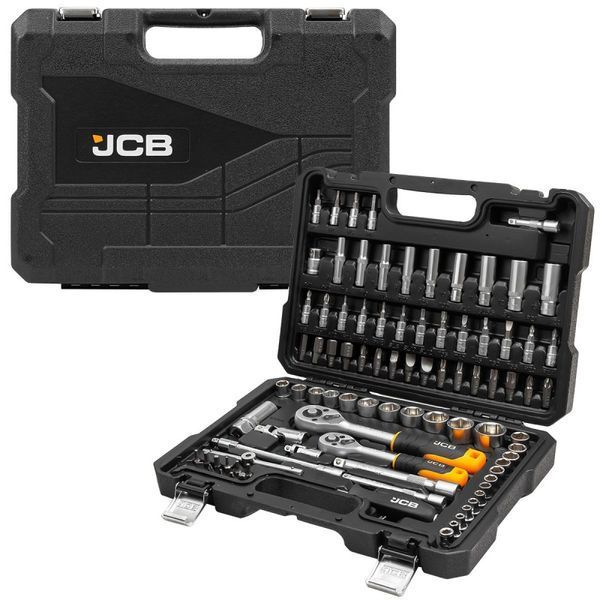 Набір інструментів 94 од. 1/4", 3/8" (6-гр.) (4-22 мм) JCB Tools JCB-4941-5DS 59718 фото