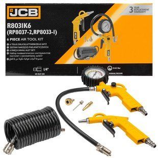 Набір пневмоінструменту JCB Tools JCB-R8031K6 58325 фото