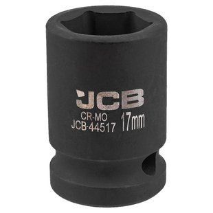 Головка торцевая ударная 1/2" 17 мм (6-гранная) JCB Tools JCB-44517 59450 фото