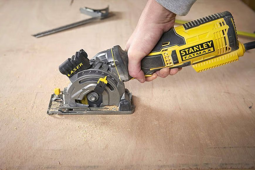 Пила циркулярна компактна мережева STANLEY FATMAX FME380K FME380K фото