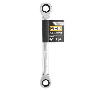 Ключ накидной с трещоточкой 8х9 мм JCB Tools JCB-7570809M 58159 фото